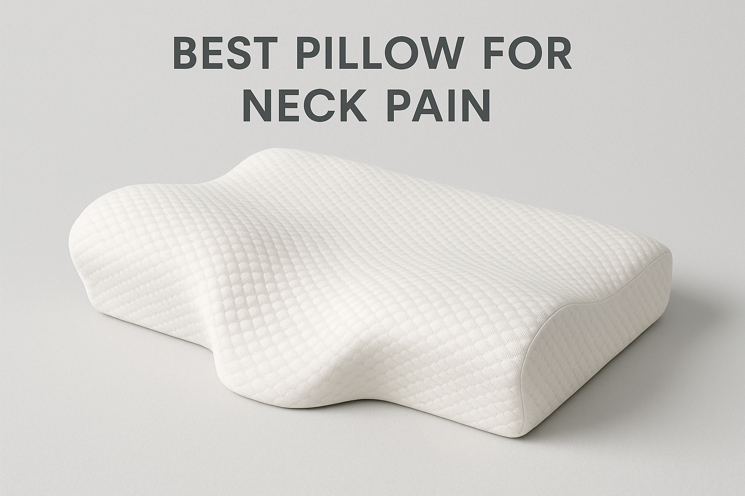 best pillow for neck pain