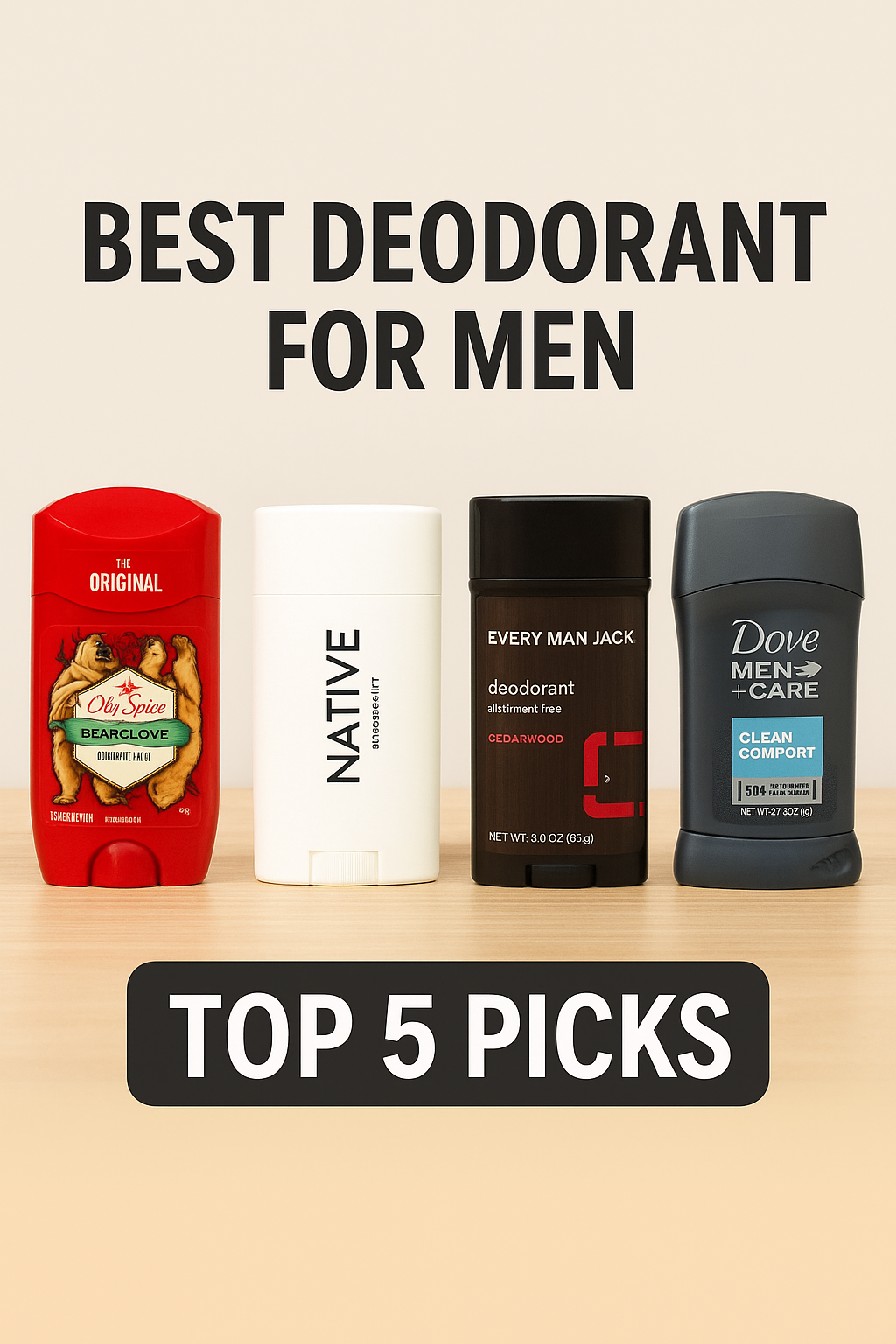 Best Deodorant for Men